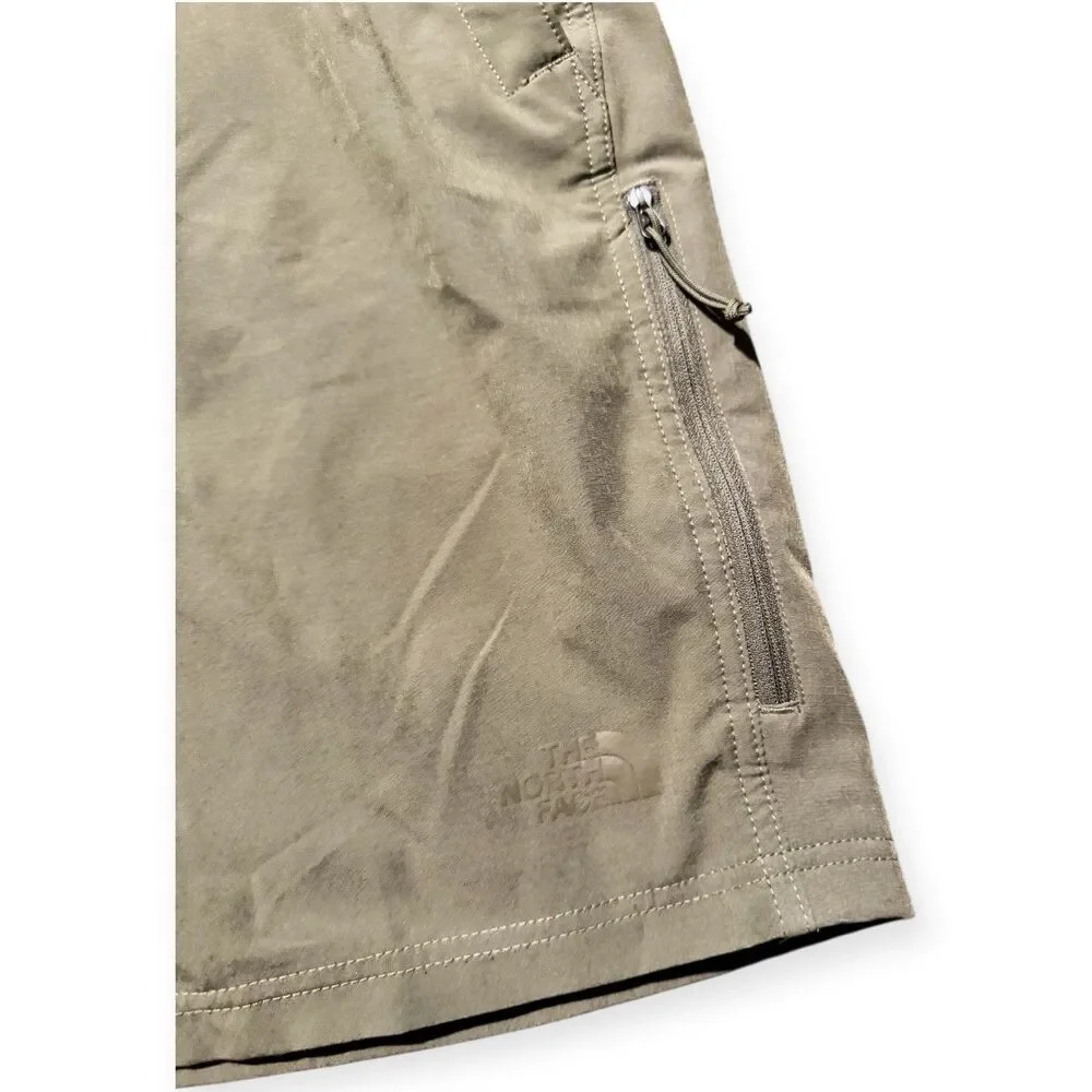 The North Face Mens 38 OD Green Outdoor Hiking Shorts Trail Lightweight Running